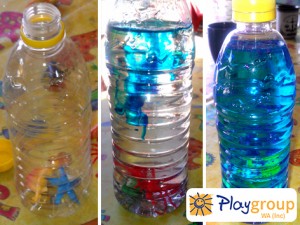 Aquarium bottle for web