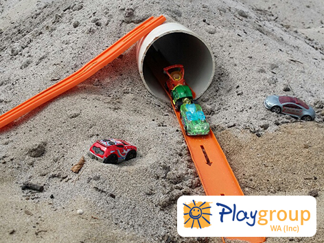 Sandpit cars