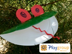 This frog is easy to make and allows for lots of creative play.