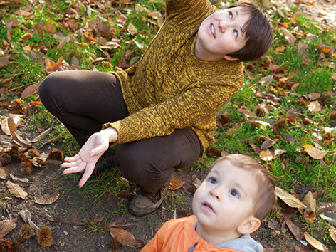 take your toddler out in your backyard for some wonderful play and learning opportunitites