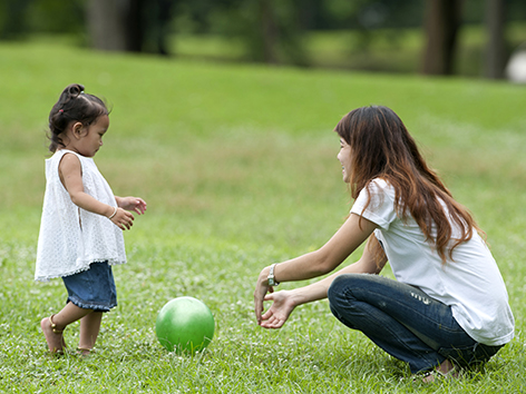 ball play toddler