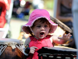 making music toddler