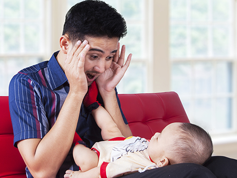 How and When to Play Peekaboo With Your Baby