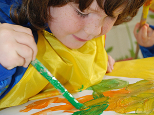 Painting with your toddler - Toddler Development