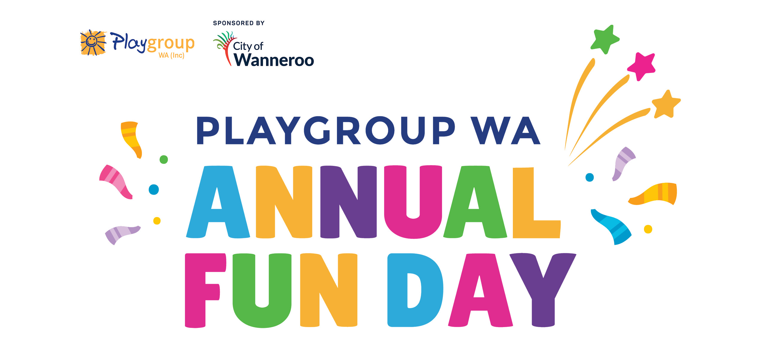 Playgroup WA Annual Fun Day 2023 Website Banner