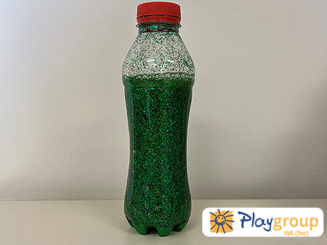 Glitter Bottle WP Tile