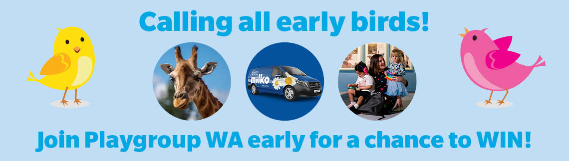 Join your local playgroup and you could win!