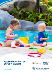 playgroup water safety month 2023