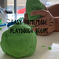 DIY Playdough WP Tile