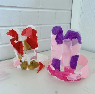 Easter craft idea for young children to do at home or playgroup