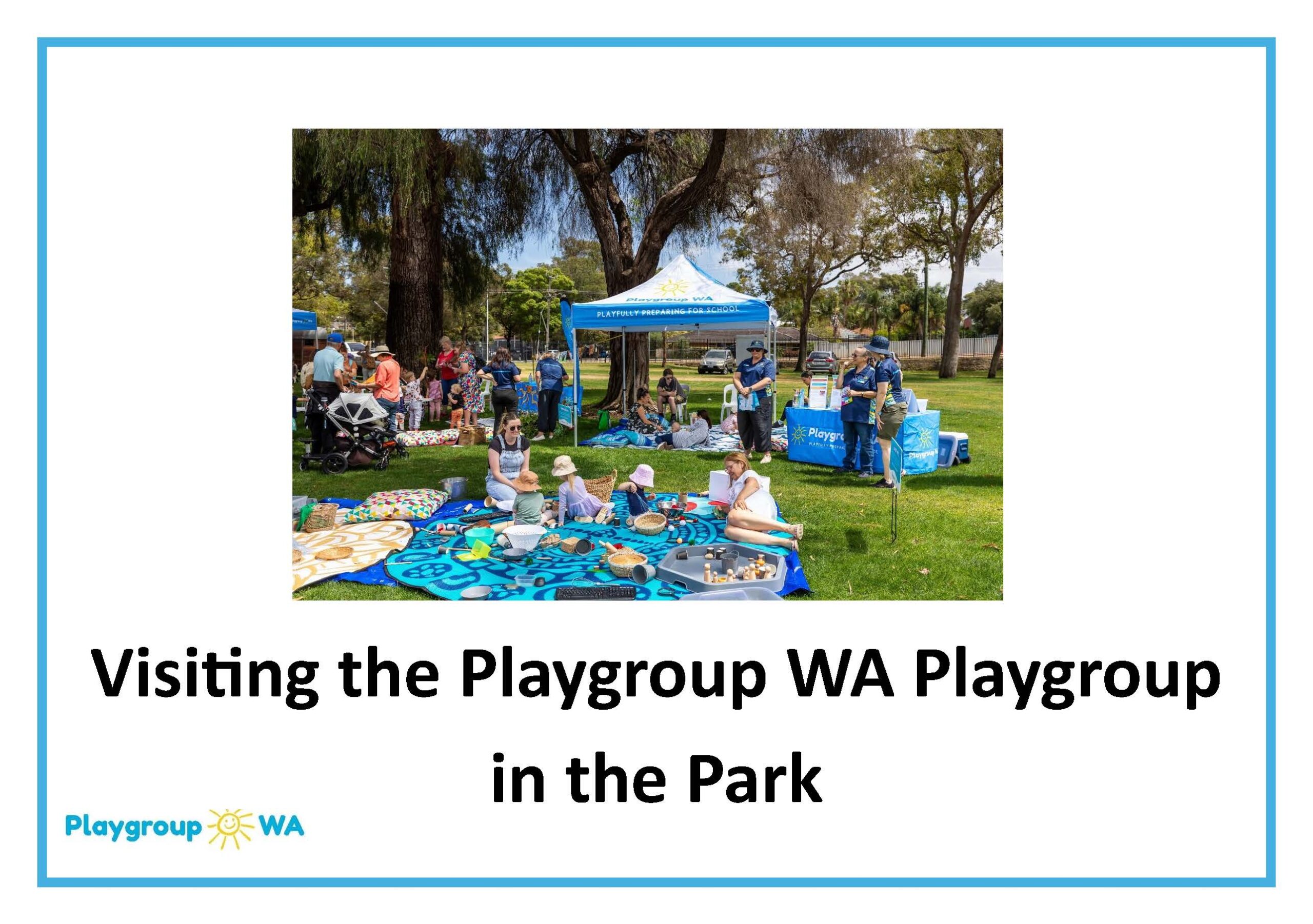 Playgroup WA Play in the Park Social Story - web